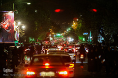 مراسم عزاداری شب عاشورای حسینی در تهران