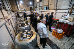 مراسم عزاداری شب عاشورای حسینی در تهران