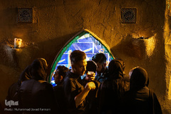 مراسم عزاداری شب عاشورای حسینی در تهران