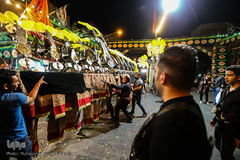 مراسم عزاداری شب عاشورای حسینی در تهران