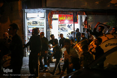 مراسم عزاداری شب عاشورای حسینی در تهران