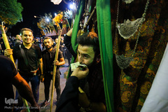 مراسم عزاداری شب عاشورای حسینی در تهران