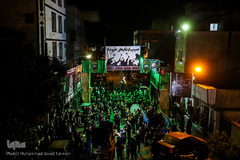 مراسم عزاداری شب عاشورای حسینی در تهران