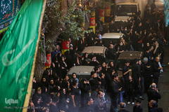 مراسم عزاداری شب عاشورای حسینی در تهران