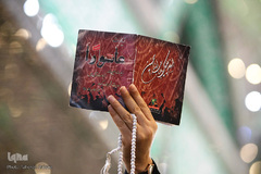 عزاداری شب عاشورای حسینی در 
حرم امام زاده حسن(ع)
