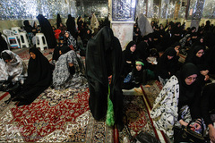 عزاداری شب عاشورای حسینی در 
حرم امام زاده حسن(ع)