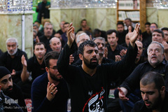 عزاداری شب عاشورای حسینی در 
حرم امام زاده حسن(ع)
