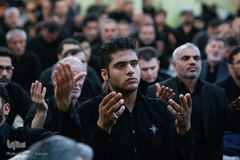 عزاداری شب عاشورای حسینی در 
حرم امام زاده حسن(ع)