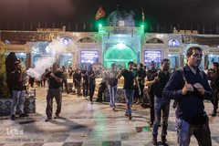 عزاداری شب عاشورای حسینی در 
حرم امام زاده حسن(ع)