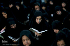 کرسی تلاوت قرآن شب عاشورا در حرم عبدالعظیم حسنی (ع)