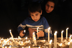 شام غریبان حسینی در گلوبندک