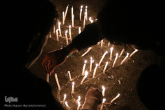 شام غریبان حسینی در گلوبندک