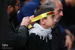 عزاداری شام غریبان حسینی در محضر رهبر انقلاب