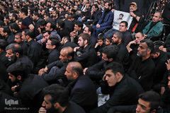 عزاداری شام غریبان حسینی در محضر رهبر انقلاب