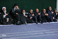 عزاداری شام غریبان حسینی در محضر رهبر انقلاب