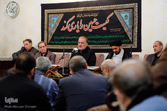 سوگ‌نشینی قاریان قرآن در سومین شب شهادت امام حسین(ع)