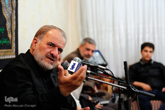 سوگ‌نشینی قاریان قرآن در سومین شب شهادت امام حسین(ع)