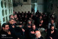 سوگ‌نشینی قاریان قرآن در سومین شب شهادت امام حسین(ع)