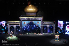 مراسم دومین سالگرد شهادت سردار شهید مدافع حرم حاج حسین همدانی