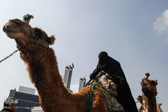 راهپیمایی نمادین قافله اسرای کربلا
