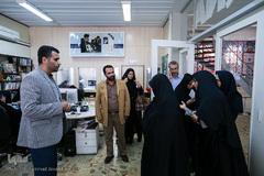 بازدید مشاور امور بانوان وزارت کشور از خبرگزاری ایکنا