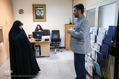 بازدید مشاور امور بانوان وزارت کشور از خبرگزاری ایکنا