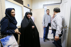بازدید مشاور امور بانوان وزارت کشور از خبرگزاری ایکنا