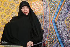 بازدید مشاور امور بانوان وزارت کشور از خبرگزاری ایکنا