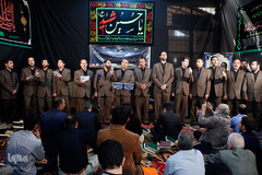 اجرای گروه همخوانی محمد رسول الله(ص) 