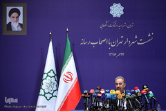 نخستین نشست خبری محمد علی نجفی، شهردار جدید تهران 