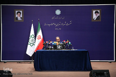 نخستین نشست خبری محمد علی نجفی، شهردار جدید تهران 