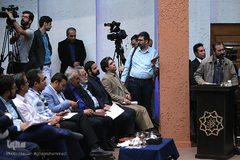 نخستین نشست خبری محمد علی نجفی، شهردار جدید تهران 