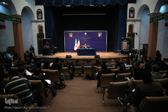 نخستین نشست خبری محمد علی نجفی، شهردار جدید تهران 