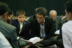 جلسه هفتگی آموزش قرآن استاد محمدحسین سبزعلی