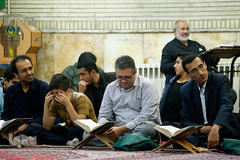 جلسه قران سیدمحسن خدام حسینی
