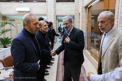 مراسم ترحیم ابوالزوجه قاری ممتاز علی اکبر ملکشاهی