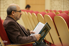 مراسم ترحیم ابوالزوجه قاری ممتاز علی اکبر ملکشاهی