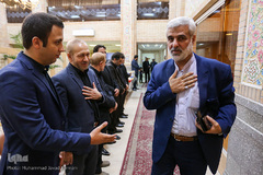 مراسم ترحیم ابوالزوجه قاری ممتاز علی اکبر ملکشاهی