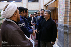 مراسم ترحیم ابوالزوجه قاری ممتاز علی اکبر ملکشاهی