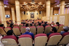 مراسم ترحیم ابوالزوجه قاری ممتاز علی اکبر ملکشاهی