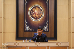 مراسم ترحیم ابوالزوجه قاری ممتاز علی اکبر ملکشاهی