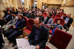 مراسم ترحیم ابوالزوجه قاری ممتاز علی اکبر ملکشاهی