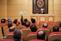 مراسم ترحیم ابوالزوجه قاری ممتاز علی اکبر ملکشاهی