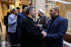 مراسم ترحیم ابوالزوجه قاری ممتاز علی اکبر ملکشاهی