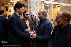 مراسم ترحیم ابوالزوجه قاری ممتاز علی اکبر ملکشاهی