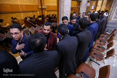 مراسم ترحیم ابوالزوجه قاری ممتاز علی اکبر ملکشاهی