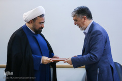 مراسم تودیع و معارفه دبیر ستاد کانون های فرهنگی مساجد