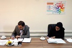 جلسه داوری ایده‌های خلاقانه و نوآورانه قرآنی