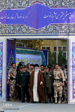 مراسم دانش‌آموختگی دانشجویان دانشگاه‌های افسری ارتش با حضور فرمانده کل قوا
