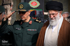مراسم دانش‌آموختگی دانشجویان دانشگاه‌های افسری ارتش با حضور فرمانده کل قوا
